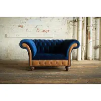 Xl Moebel Gmbh Chesterfield Textil Polster Sessel 1 Sitzer Sofas Design Luxus Stoffsofas