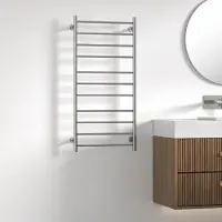 KARAG Radiateur sèche-serviette électrique TRUMPET chromé H. 100 cm