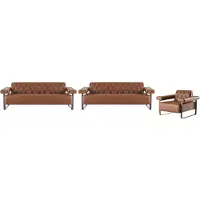 Xl Moebel Gmbh Sofas Modern Edelstahl 3-Sitzer Sofas Sessel Chesterfield Ledersofas