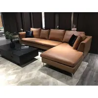 AEA Leder Sofa Couch Polster Eck Sitz Garnitur Wohn Zimmer Landschaft L-Form Luxus