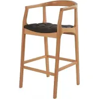 AEA Moderne Polsterstuhl Design Lehnstuhl Braun Holz Esszimmer Stuhl Stühle