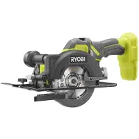 Ryobi Scie circulaire sans fil 18 V ONE+, modèle R18CS115-0, diamètre du disque de coupe de 115 mm, vendue sans accessoires