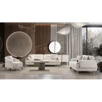 AEA Couchgarnitur Moderner Stil Designermodell Beige Wohnzimmer