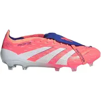 Adidas Chaussures de foot Predator Elite FG "Signal Coral / Cloud White / Beam Orange" pour Homme