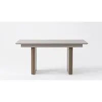 Xl Moebel Gmbh Moderner Esstisch Beige MDF Holzbeine Einfarbig Esszimmer Design Möbel