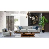 AEA Sofa Wohnzimmergarnitur Polstergarnitur Set Sofakombination Sitzgarnitur 4+1