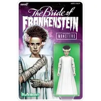 Super7 Figurine d'action ReAction+ Universal Monsters, série 02, personnage : La Mariée de Frankenstein