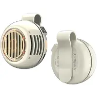 OEM Ventilateur sans pales, design mains libres, fonction de réglage de vitesse avec 3 niveaux, couleur : blanc