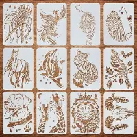 OEM Allecto - Pochoir animalier pour motifs - Pochoirs créatifs pour