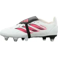 Adidas Chaussures de foot Predator League FT SG "White / Pink" pour Enfant