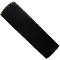 OEM Éponge de bain, naturelle, en loofah, design double face, noire, 1 pièce