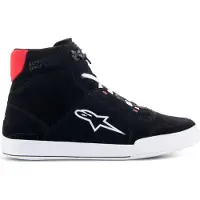 Alpinestars Chrome Noir Blanc Bright Rouge Chaussures Taille US 8