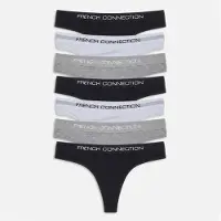 French Connection Lot de sept strings femmes - Multi 1