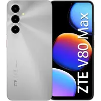 ZTE V80 Max, écran de 17,5 cm (6,9 pouces), 12 Go de RAM, 128 Go de stockage, appareil photo de 50 MP, système d'exploitation Android 16.0, couleur argent