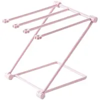 OEM Étagère de cuisine en plastique avec 4 supports, multifonctionnelle, pliable et gain de place