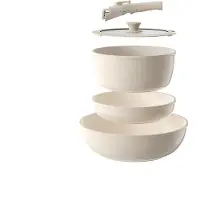 OEM Ensemble de ustensiles de cuisine en céramique - Cuisinez sainement chez vous - Poignée amovible