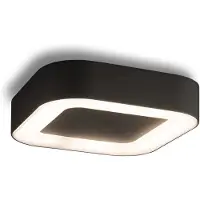 Licht-Erlebnisse Plafonnier LED Nowodvorski PUEBLA, graphite et aluminium 9513