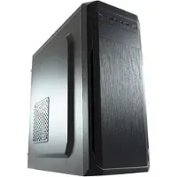 LC-Power LC Power Classic 7039B - MDT - ATX - pas d'alimentation - noir, aluminium brossé / noir - USB/audio (LC-7039B-ON)