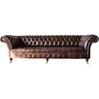 Xl Moebel Gmbh Sofa Chesterfield Couch Polster Sitz Leder Couchen Braun Designer