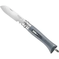 Opinel - Couteau de bricolage multifonctions - Couteau Bricolage T9 Gris