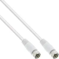 InLine 69315 câble coaxial SAT 15 m Type F Blanc