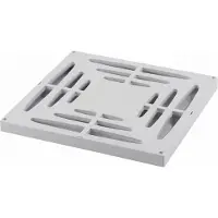 Dripio Grille de sol de 30x30 cm, en polypropylène, pour passage piéton