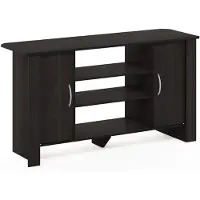 Dripio Support TV, meuble multimédia, panneau de particules, couleur espresso, dimensions : 106,93 x 57,91 x 34,29 cm
