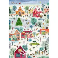 Pieces & Peace Puzzle Le Village Enchanté de Noël - 1000 pièces
