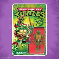Super7 Tortues Ninja : Figurine d'action ReAction+ – Vague 01 – Raphaël