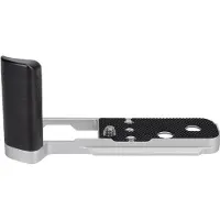 JJC HG X100VI Camera Hand Grip Zilver (Poignée), Poignée d'alimentation, Argent