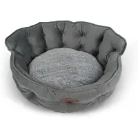 Merkloos Solidchoice - Panier pour chiens et chats avec housse amovible et lavable en machine