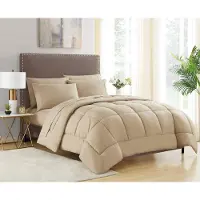 Merkloos Couverture en polaire, 240x220 cm, microfibre, couleur taupe, idéale pour les nuits froides