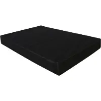 Merkloos Lit orthopédique pour chien, matelas viscoélastique, dimensions 120 x 90 x 7,5 cm, housse imperméable, pour intérieur et extérieur