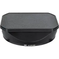 JJC LH JXF1655 Fuji Zonnekap (voor Fujifilm XF 16 55mm f/2.8 R LM WR Lens), Pare-soleil pour objectif, Noir
