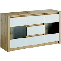 Xl Moebel Gmbh Étagère de salon en bois de luxe Meubles Designer Sideboard Buffet Armoire Nouveau