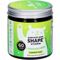Bears with Benefits Burn Baby Burn Shape | 60 pièces | avec thé vert, chrome, zinc & biotine