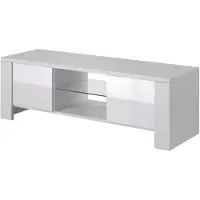 Cama Support TV WEST 42/130/42 blanc/blanc brillant