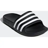 Adidas Claquettes / Tongs 'Adilette Aqua' noir / blanc