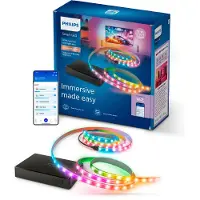 Philips Éclairage Intelligent - Boîtier De Synchronisation Hdmi 2.1 Wi-fi Kit Démarrage Divertissement Noir