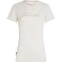 Icebreaker 150 Tech Lite Sparkling Sta Short Sleeve T-shirt Blanc XL Femme