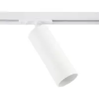 LEDVION systeme rail LED monophase Blanc 1 spot sans ampoule GU10