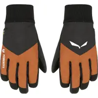 Salewa Powertex Tirolwool Responsive Gloves Orange,Noir S Enfants