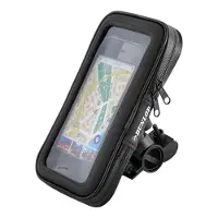 Dunlop Support pour téléphone portable pour vélo 11 x 3,5 x 18 cm, Support pour smartphone, Noir