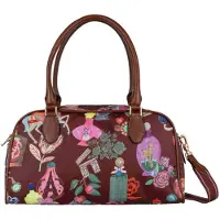 Oilily sac à épaule sac à épaule bandoulière Deja Futur Halima Bowling Bag Hot Chocolate marron foncé
