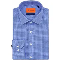 Suitable Chemise Twill Royal Bleu