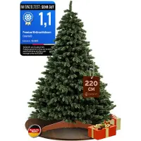 Casaria Arbre de Noël artificiel Premium 220cm