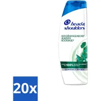 Head & shoulders – Shampooing antipelliculaire – Cuir chevelu qui démange – 285 ml – Pack économique – 20 pièces