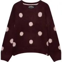 Superdry Pull-over poudre / lie de vin