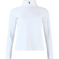 Rossignol - Polaire technique demi-zippée - W Mid Layer Stretch Hz White - Taille L - Blanc
