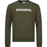 Rossignol - Sweat en coton biologique - M Prarion Cn Sweatshirt Olive Shadow en Coton - Taille L - Kaki